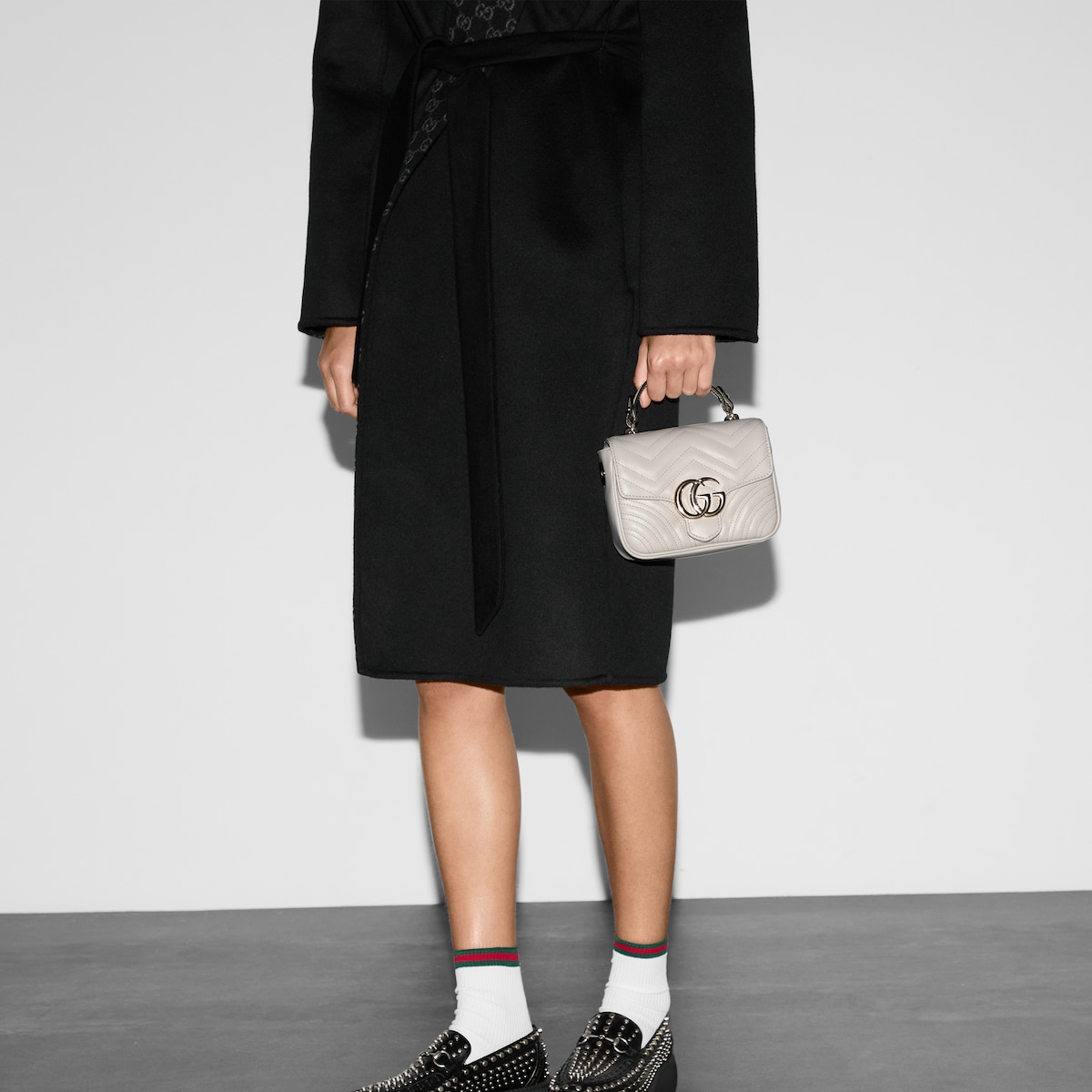 GG MARMONT MINI TOP HANDLE BAG